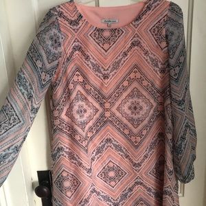 Pink Charlotte Russe dress size medium